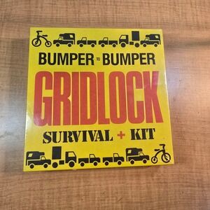 Bumper to Bumper GRIDLOCK survival kit - Vintage WHITE ELEPHANT GIFT‎